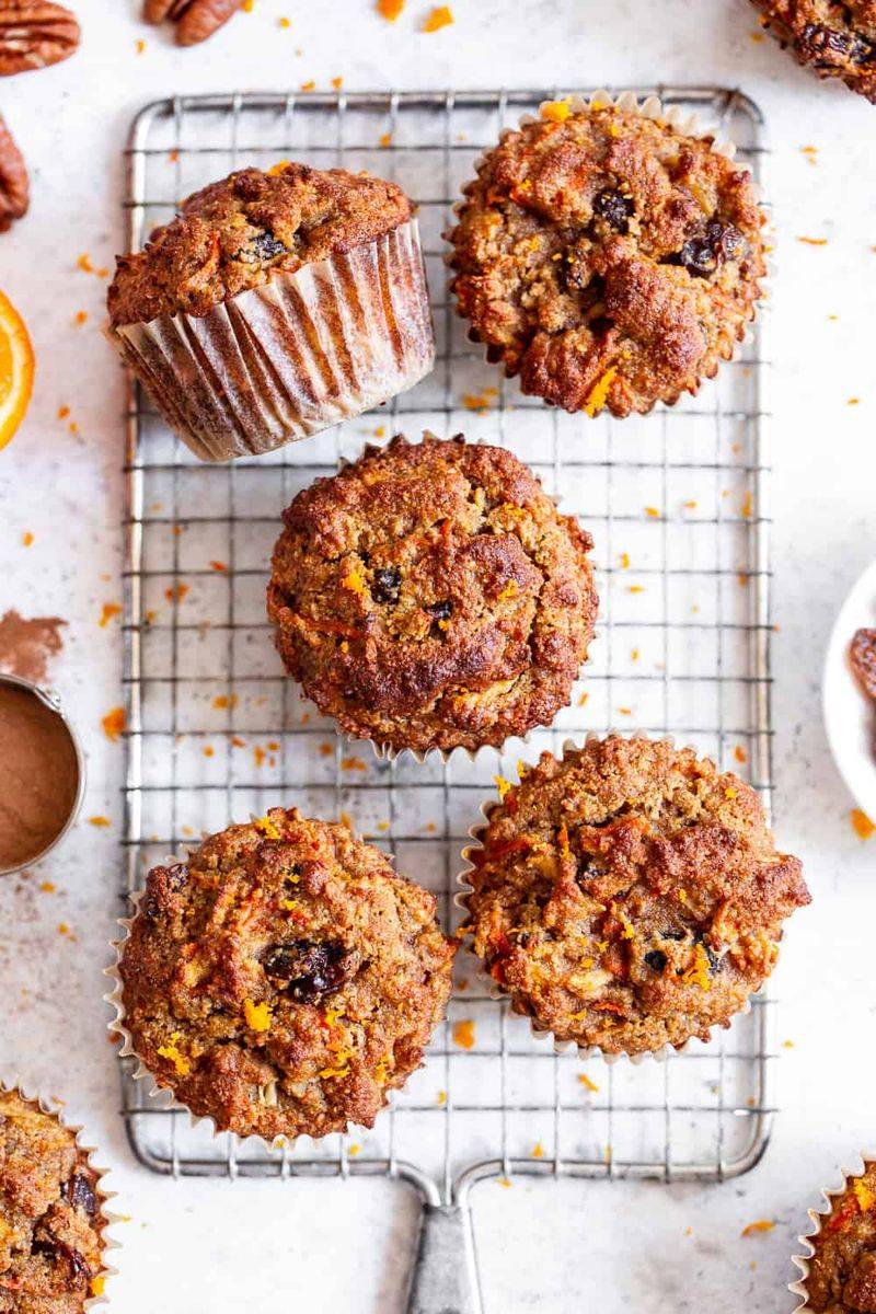 Carrot-Apple Morning Glory Muffins