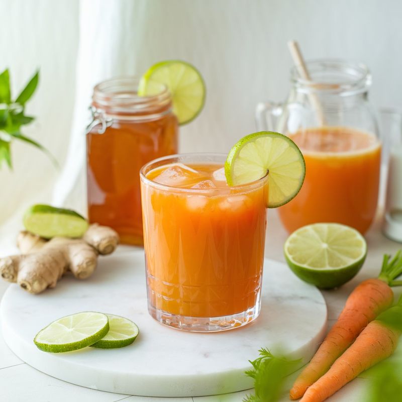 Carrot Juice Mocktails