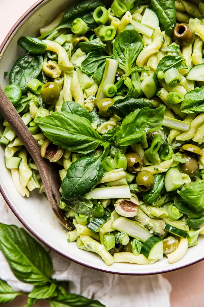 Green Goddess Pasta Salad