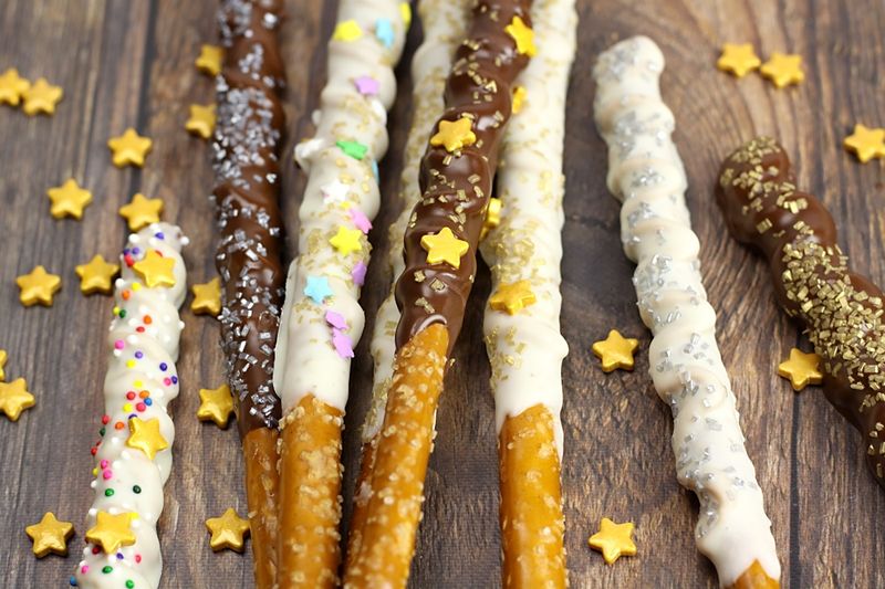 Pretzel Wands For Magical Munching