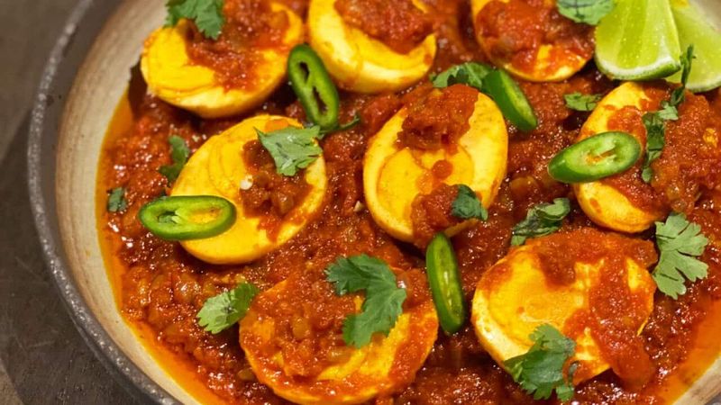 Burmese Egg Curry