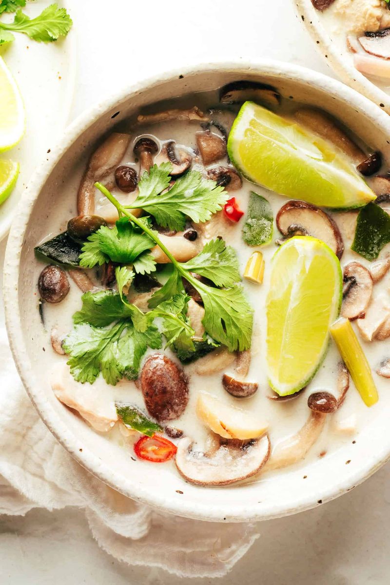 Thai Coconut Chicken Soup (Tom Kha Gai) – Thailand