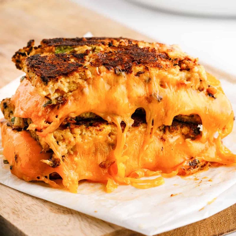 Cauliflower Grilled Cheese Sandwiches