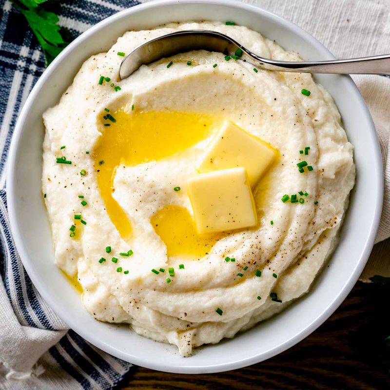 Cauliflower Mashed “Potatoes”
