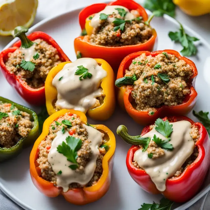 Mediterranean Stuffed Peppers