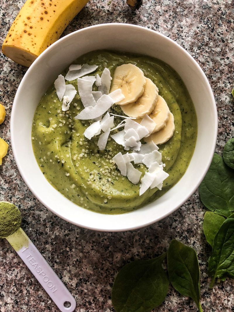 Green Tea Smoothie Bowl