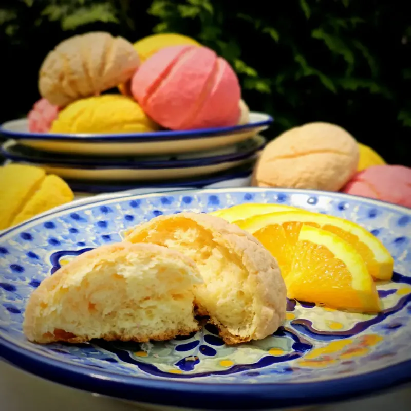 Conchas: Sweet Breakfast Bread