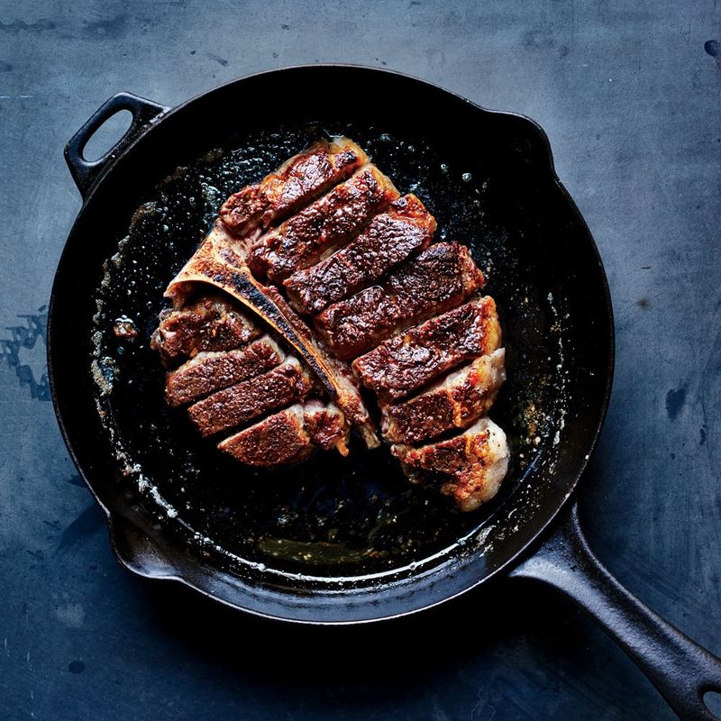 Reverse-Seared Porterhouse