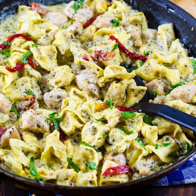 Chicken Pesto Tortellini