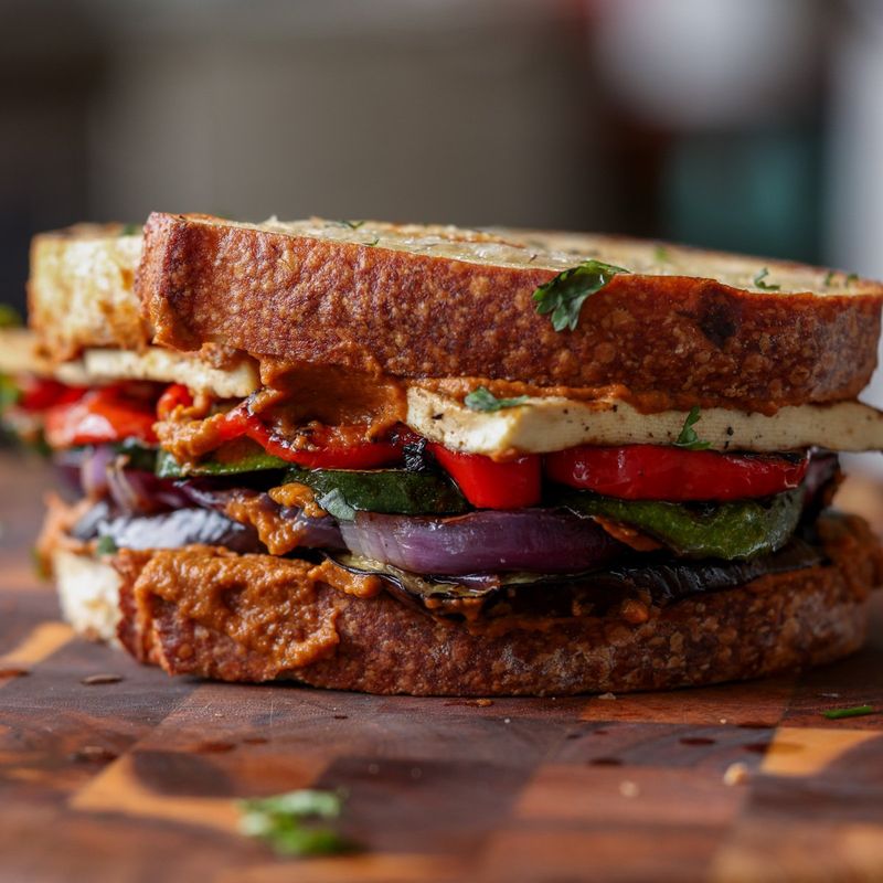 Roasted Veggie Sandwiches