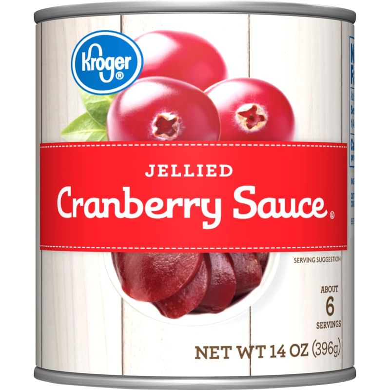 Canned Cranberry Sauce Cylinders