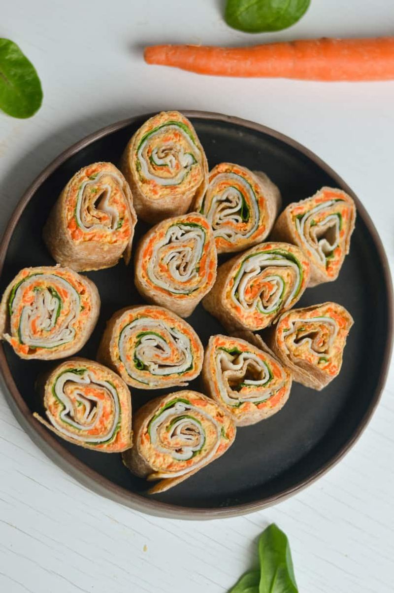 Turkey And Cheese Roll-Ups