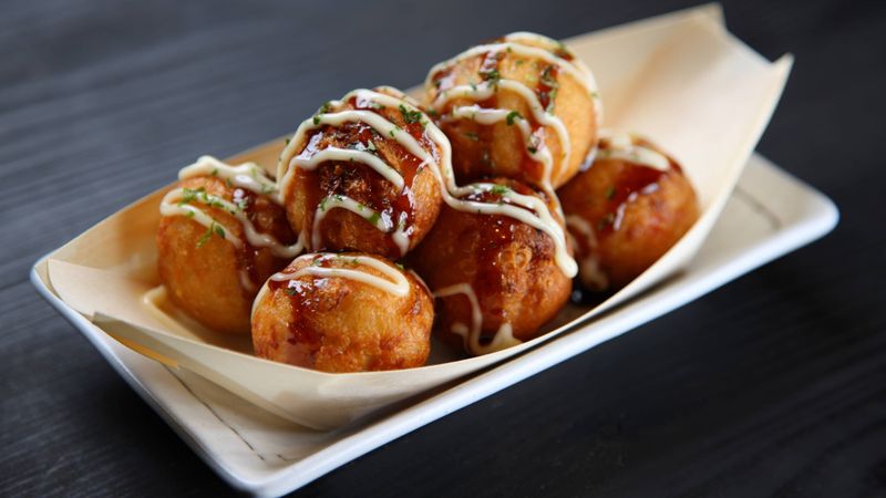Japanese Takoyaki (Octopus Balls)