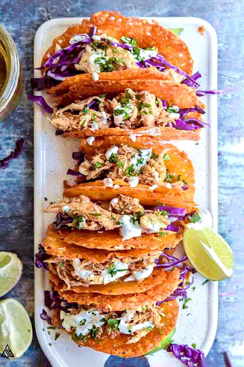 Keto Cheese Taco Shells