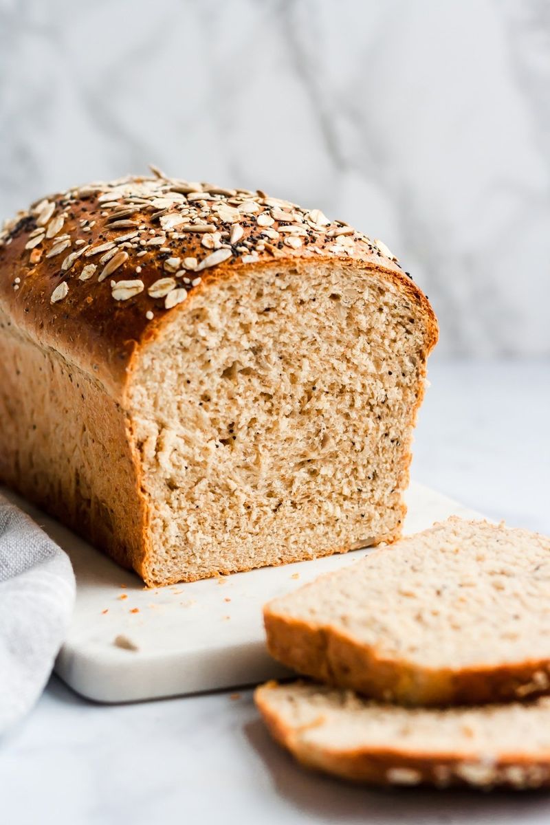 Whole Grain Honey Oat Bread