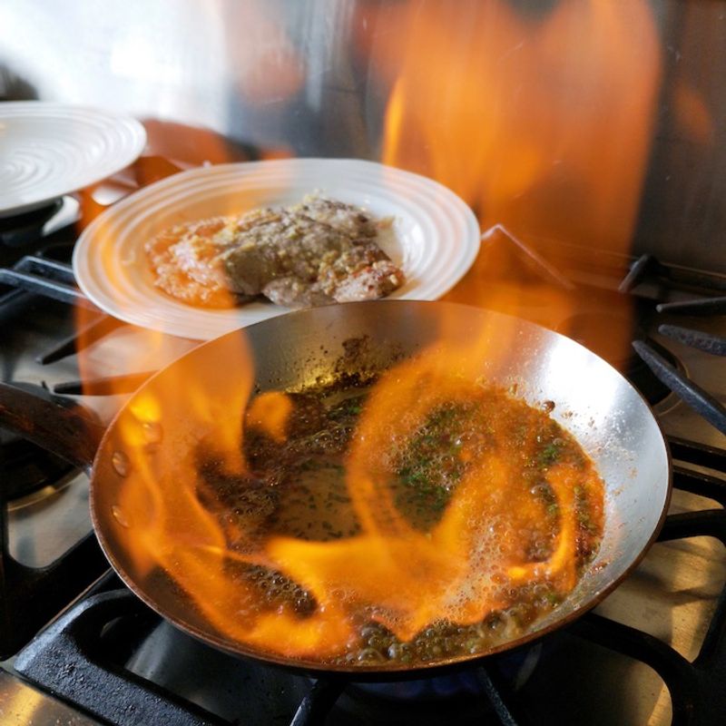 Steak Diane's Sizzling Drama