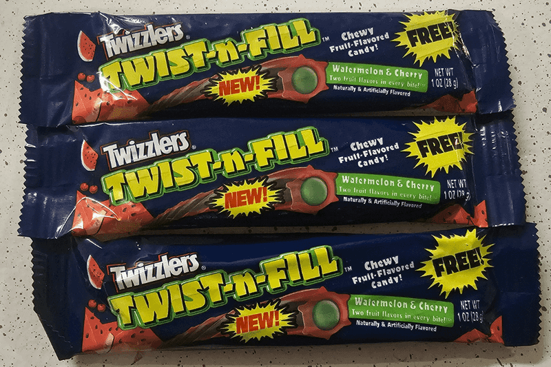 Twizzlers Twist-N-Fill Watermelon & Cherry