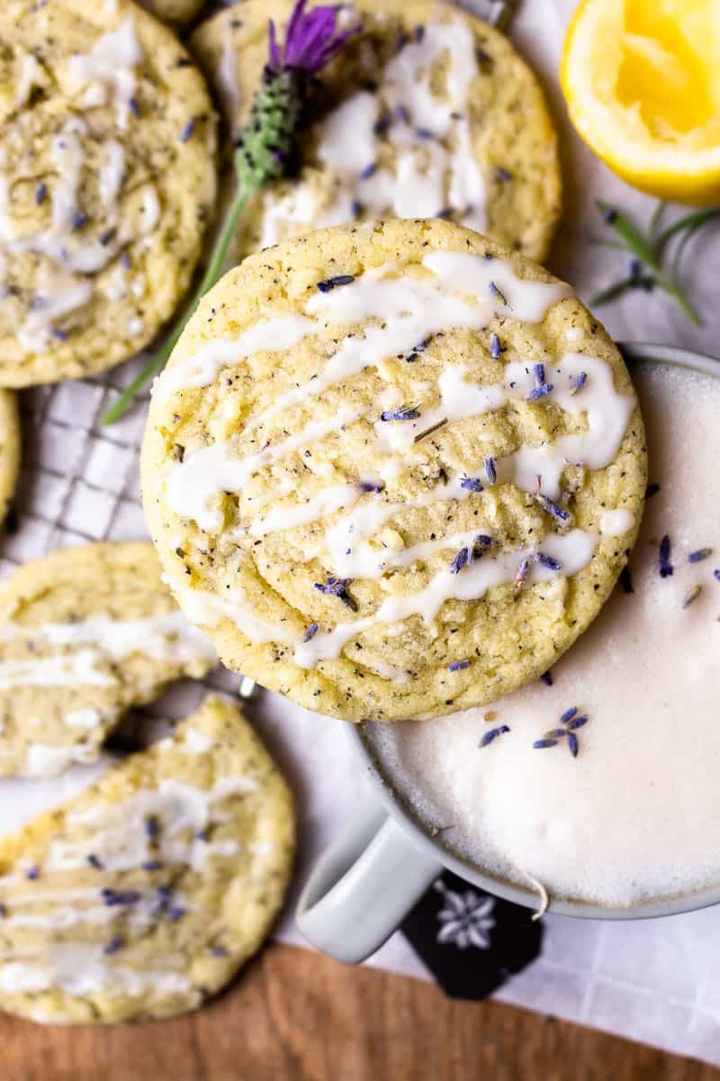 Earl Grey Glazed Cookies