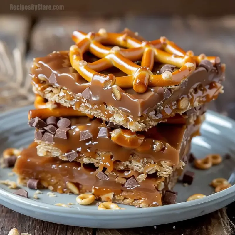 Salted Pretzel Caramel Crunch