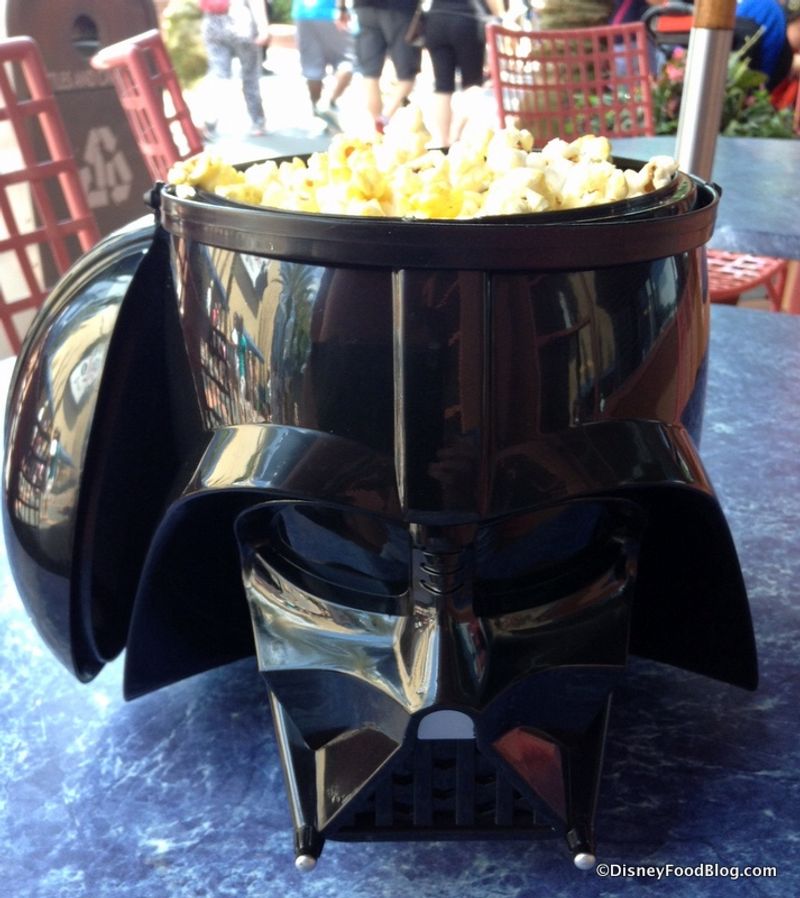 Darth Vader Dark Chocolate Popcorn