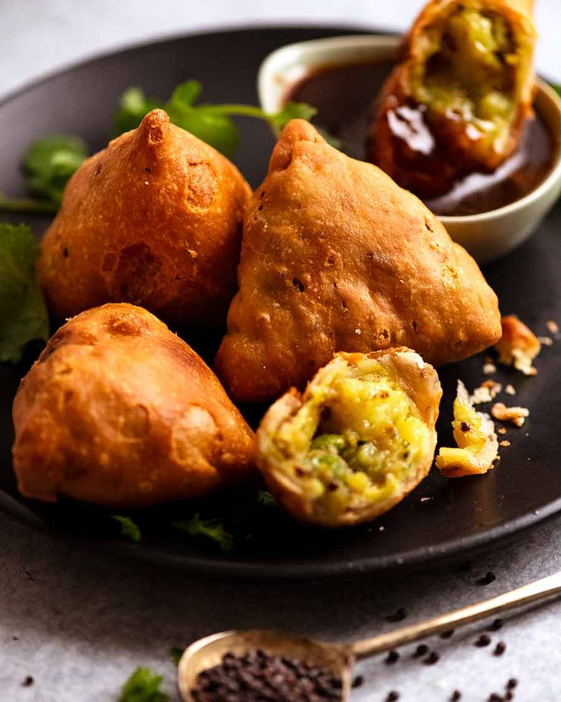 Crispy Indian Samosas