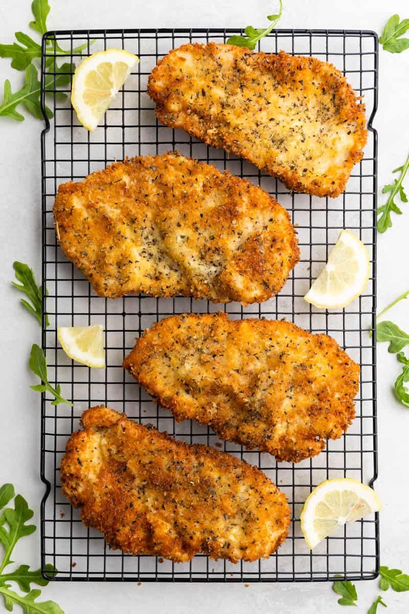 Crispy Parmesan Chicken Cutlets