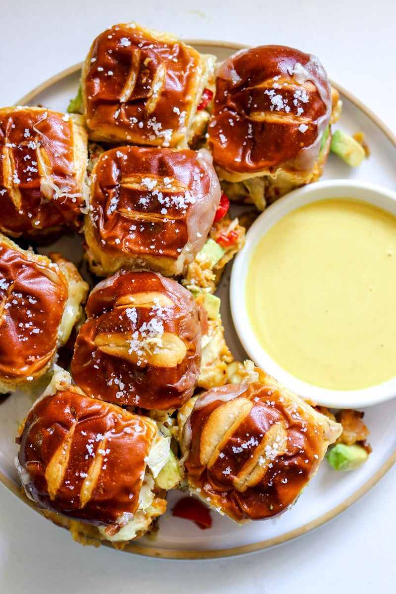 Honey Mustard Chicken Sliders