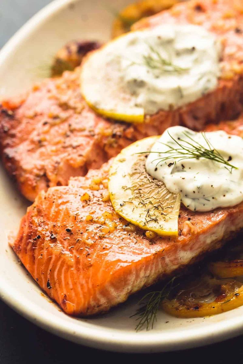 Baked Salmon With Lemon And Dill