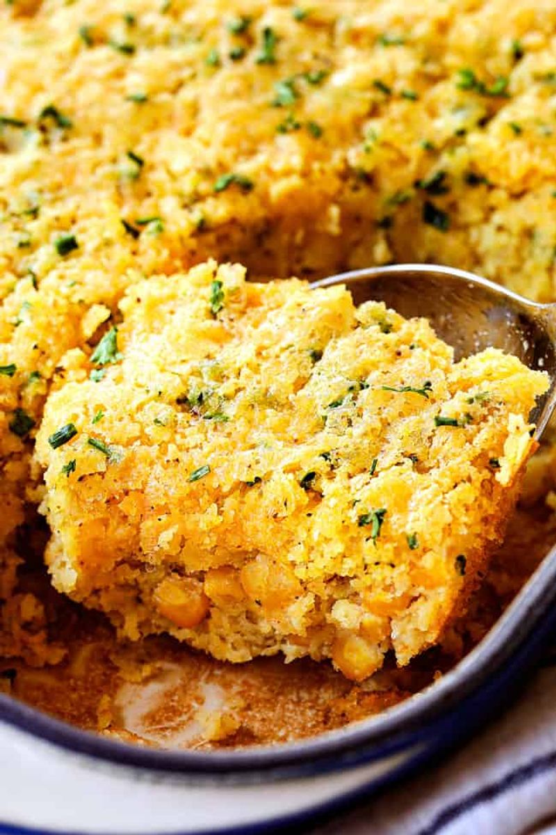 Cheesy Corn Bake