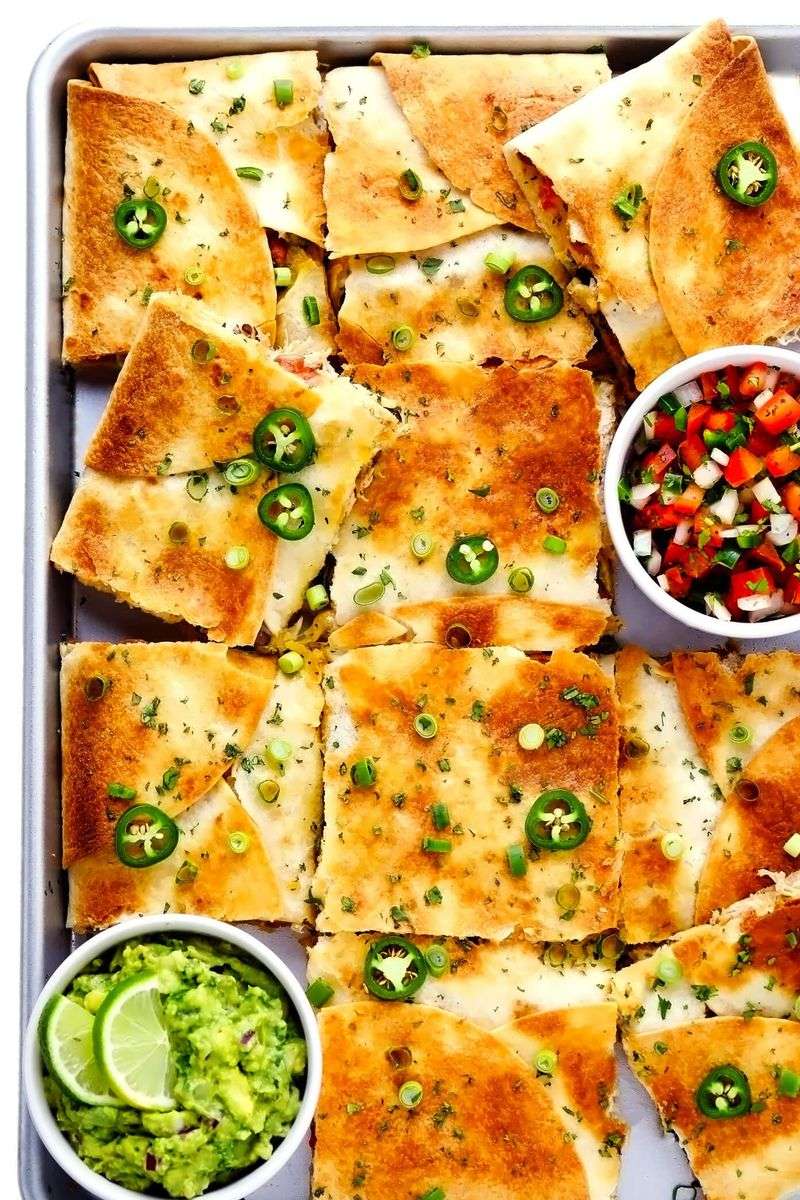 Sheet-Pan Quesadillas