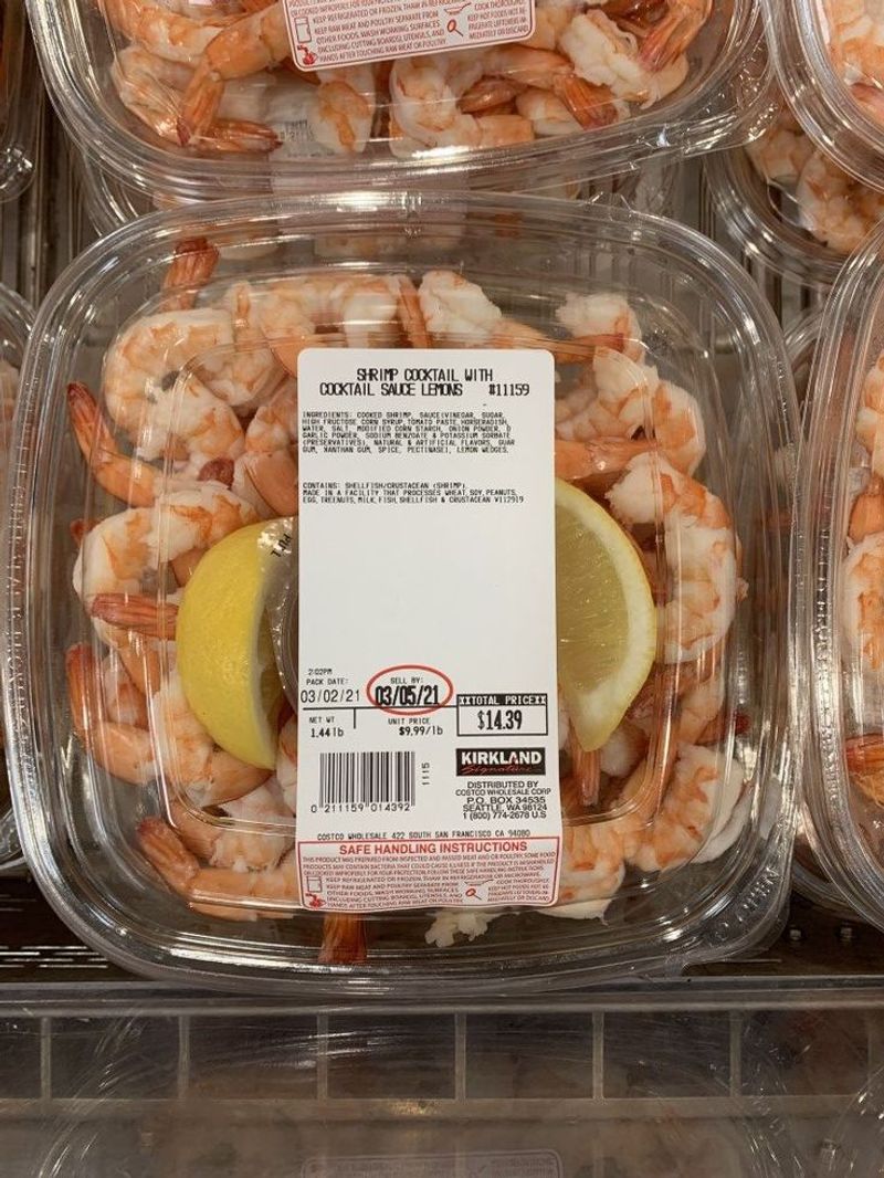 Shrimp Cocktail With Sauce Pack