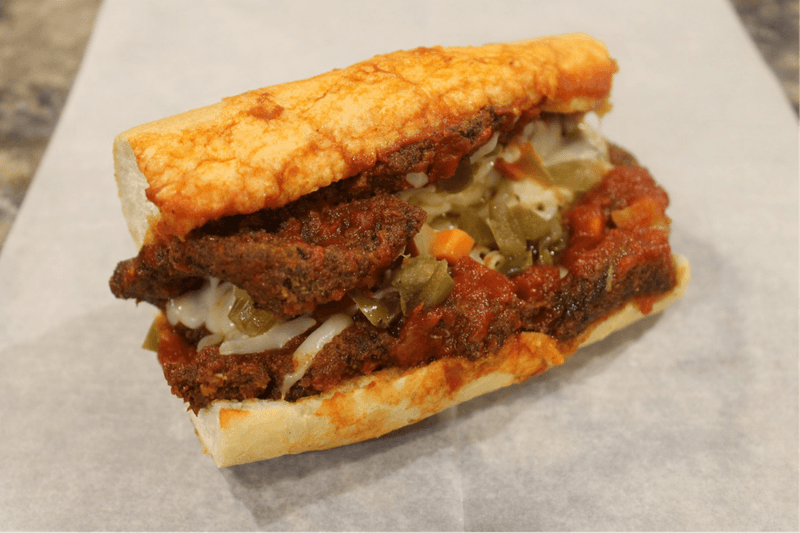 Breaded Steak Sandwich From Ricobene’s