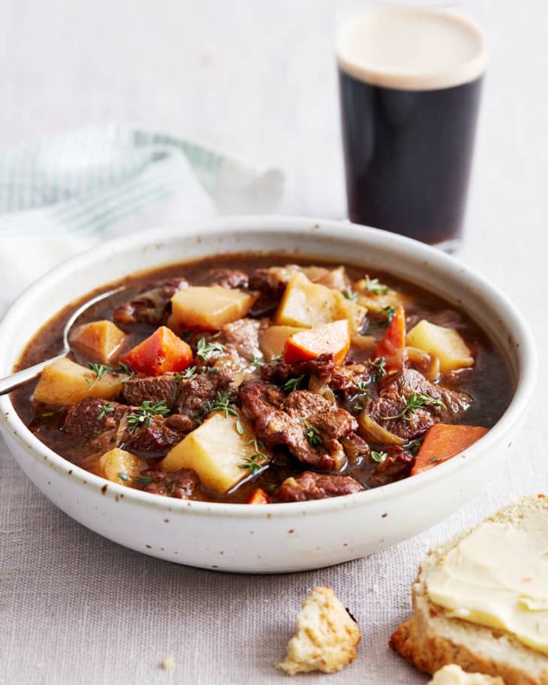 Irish Lamb Stew With Potatoes