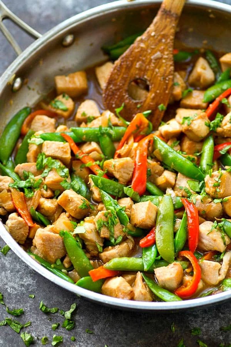 Sugar Snap Pea Stir-Fry