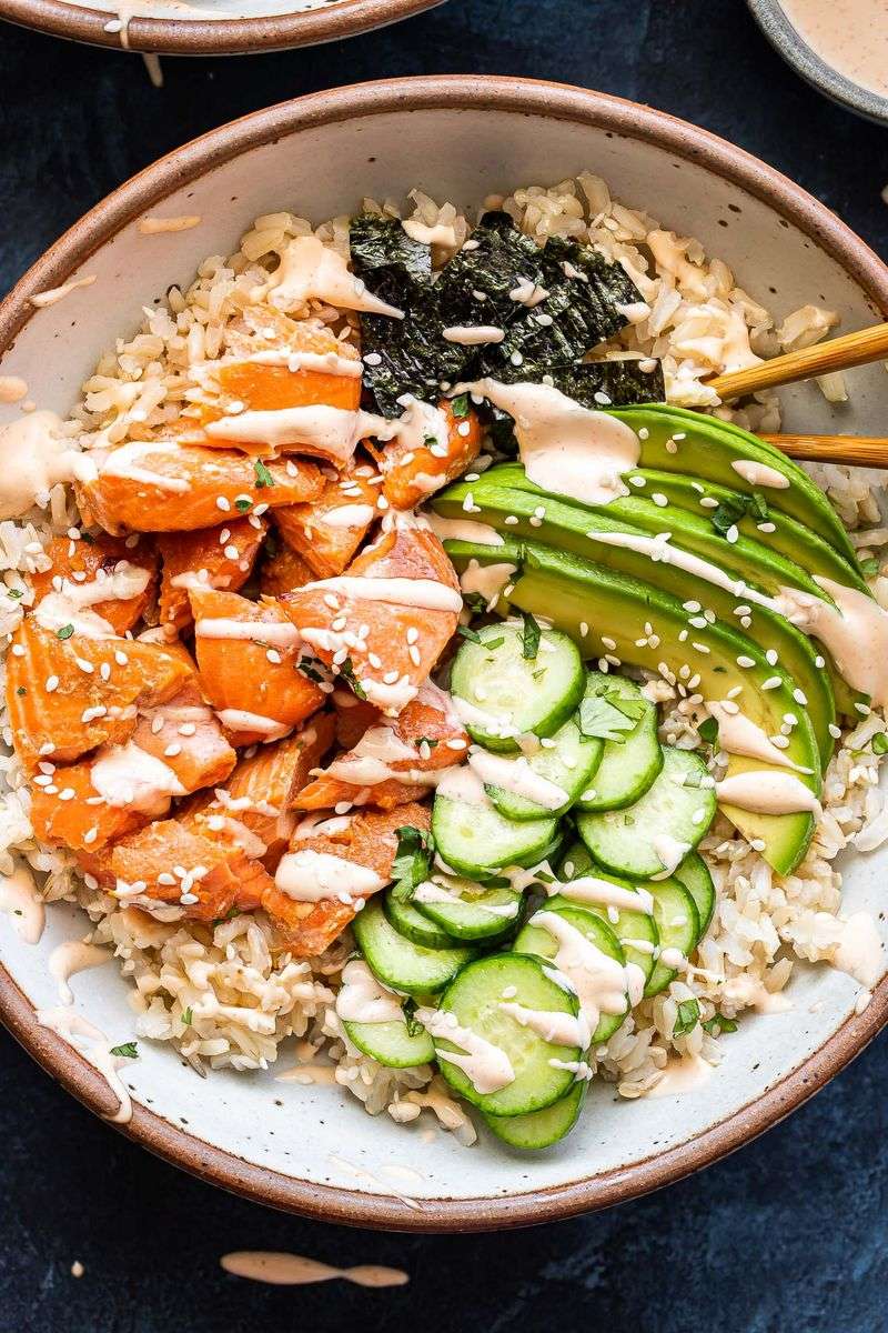 Sushi Salad Bowls