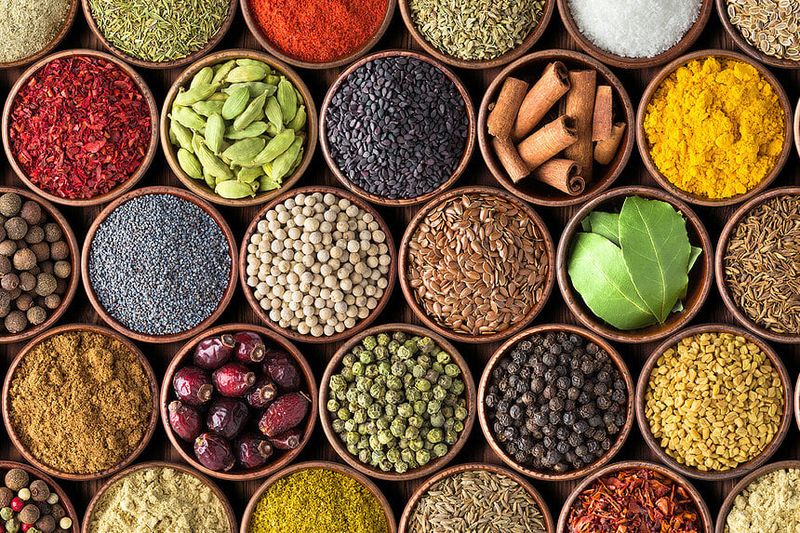 Spices (Like Turmeric Or Chili Powder)