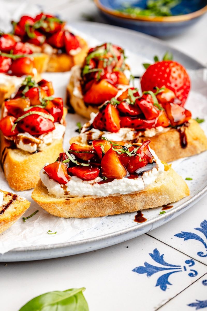 Berry Ricotta Bruschetta