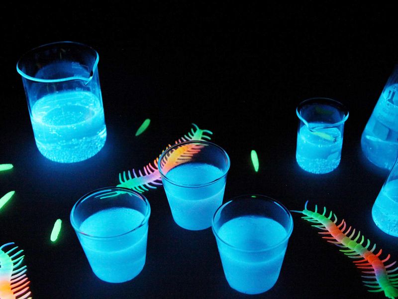 Glow-In-The-Dark Jello Orbs