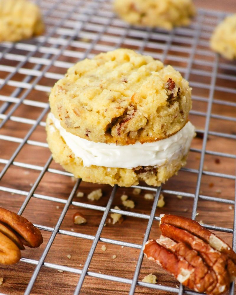 Butter Pecan Ice Cream Cookies