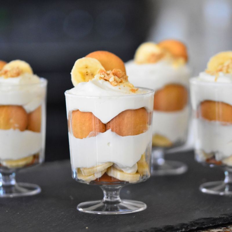 Mini Banana Pudding Cup