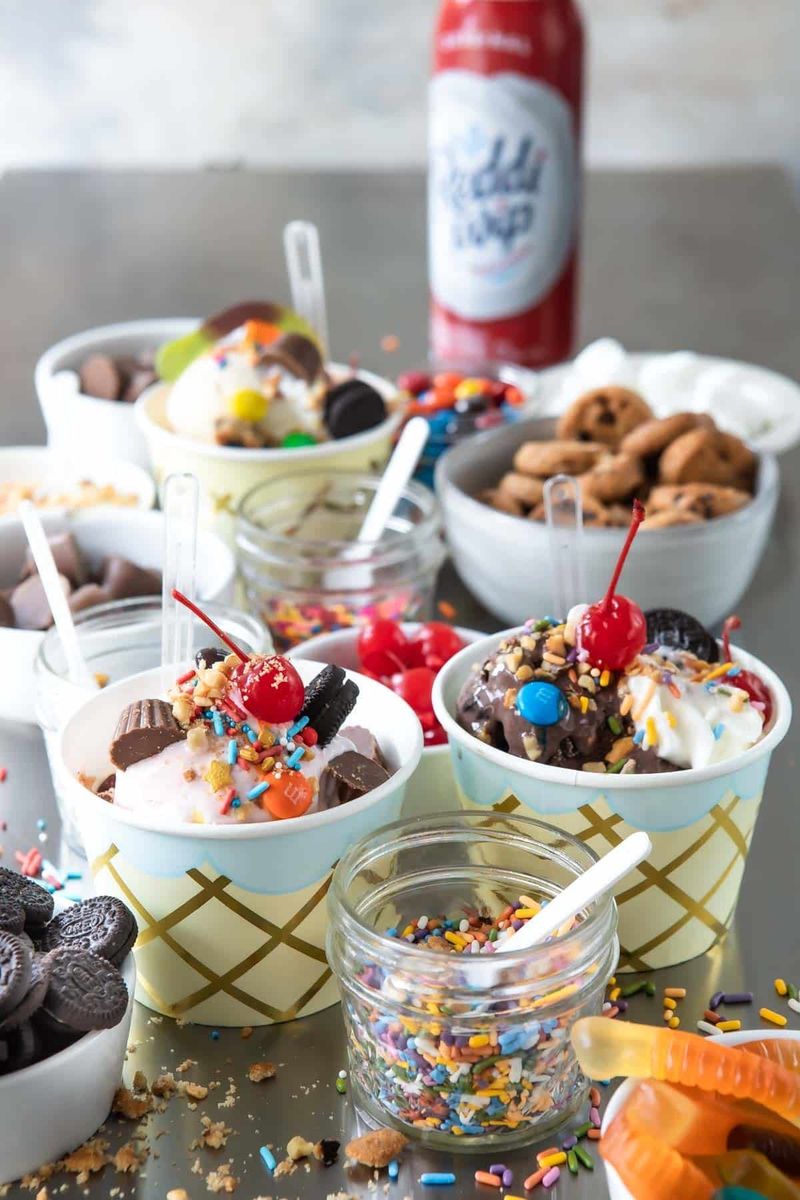 Mini Ice Cream Sundaes