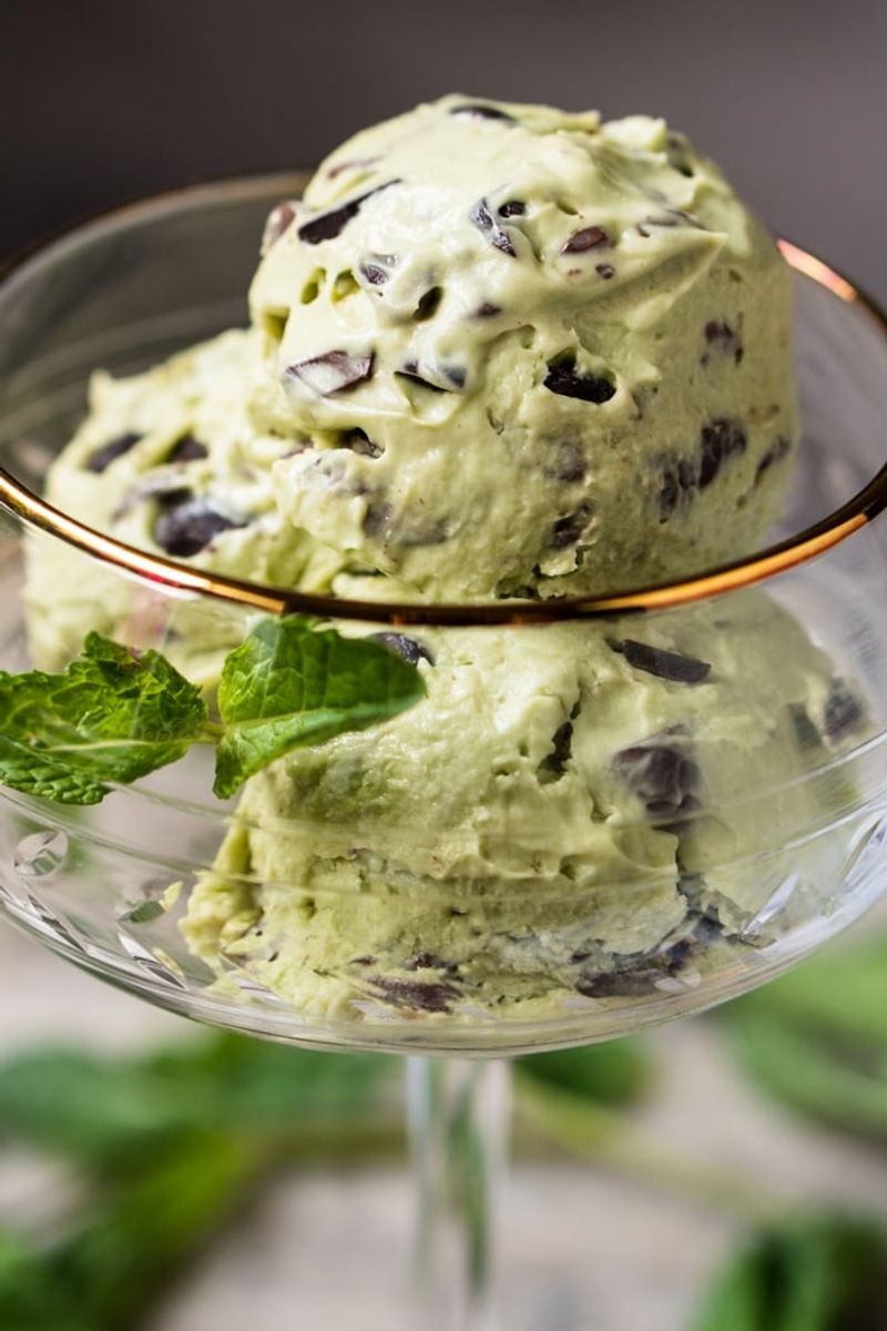 Chocolate Mint Ice Cream