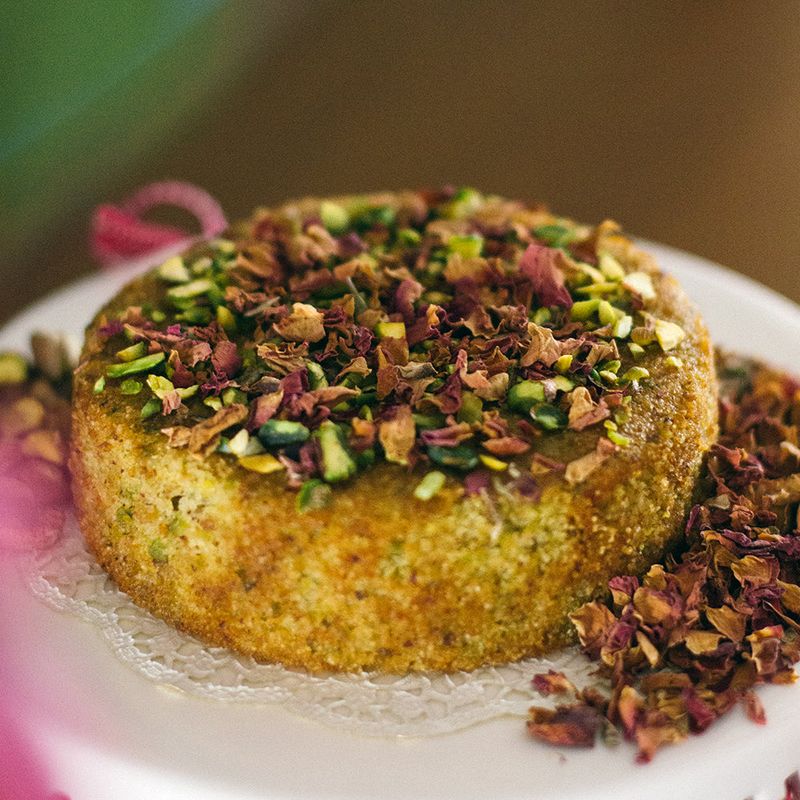 Pistachio Rose Water Magic