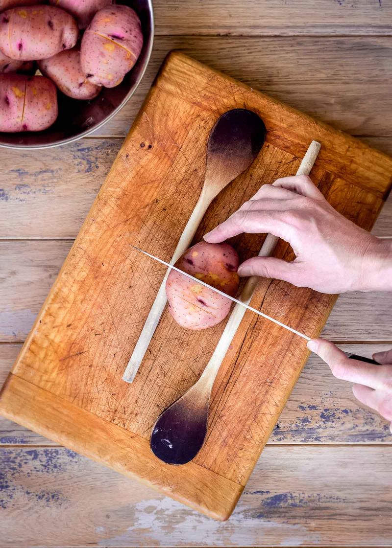 Hasselback Precision Cutting