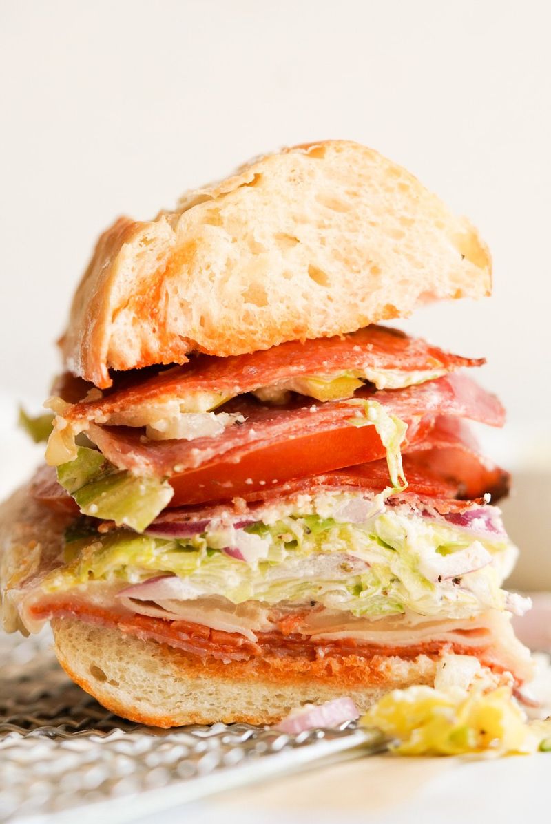 Grinder Salad Sandwich
