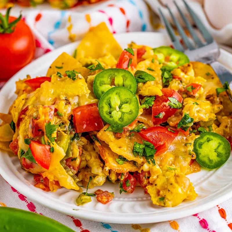 Migas Con Chiles Toreados