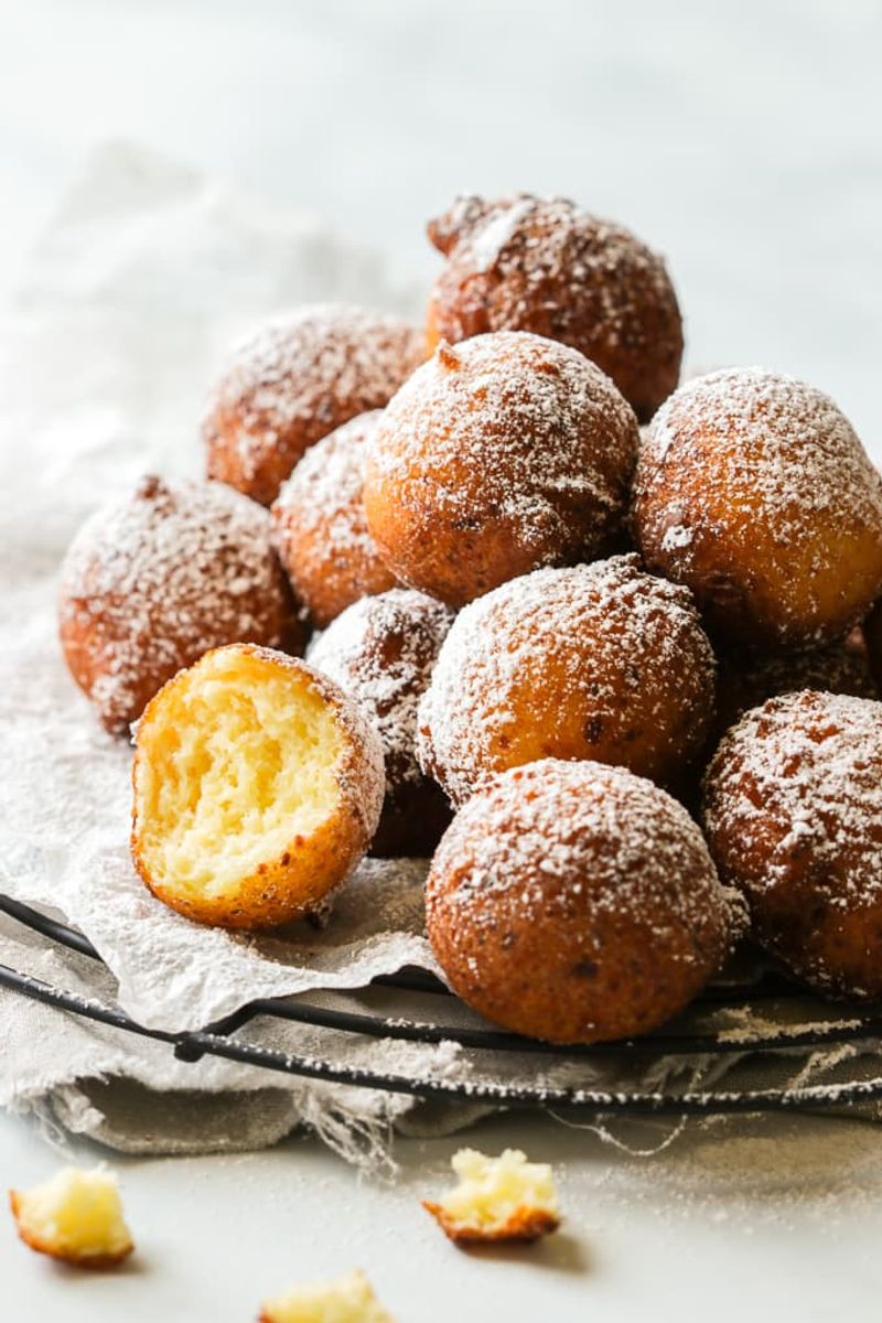 Lemon Ricotta Donuts