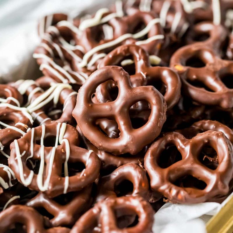 Chocolate-Covered Pretzels
