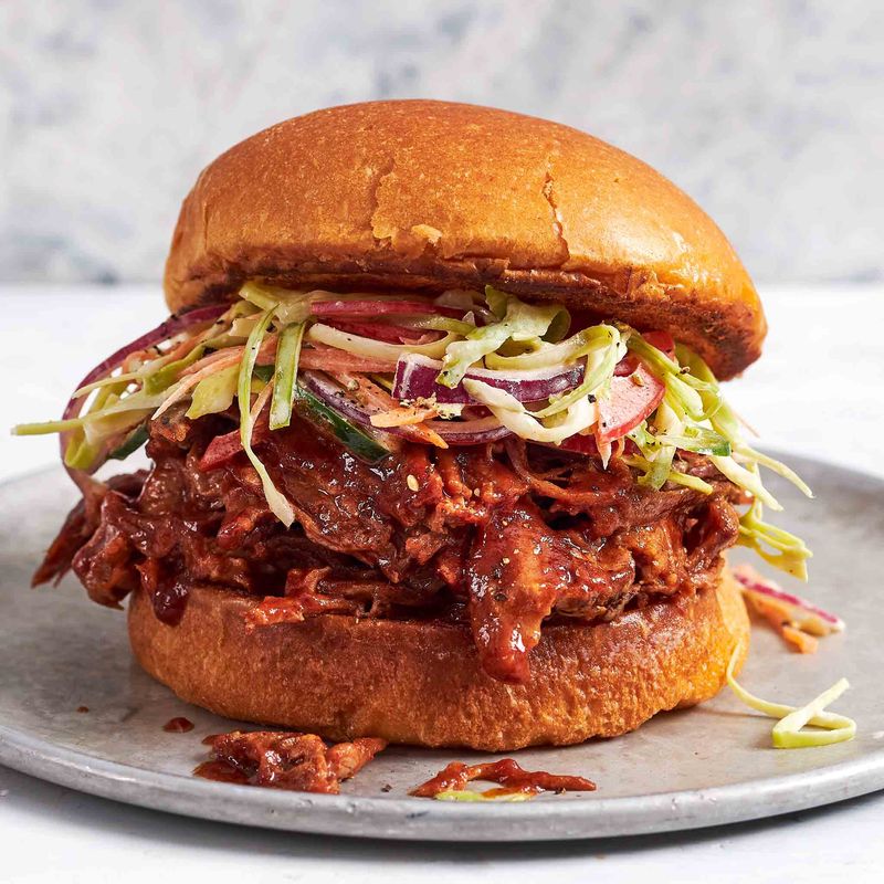 Smoky BBQ Pulled Pork Sandwiches