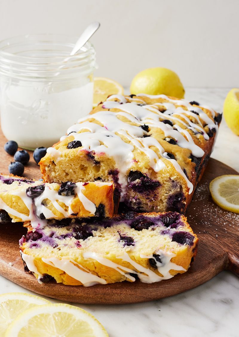 Lemon Blueberry Loaf Cake
